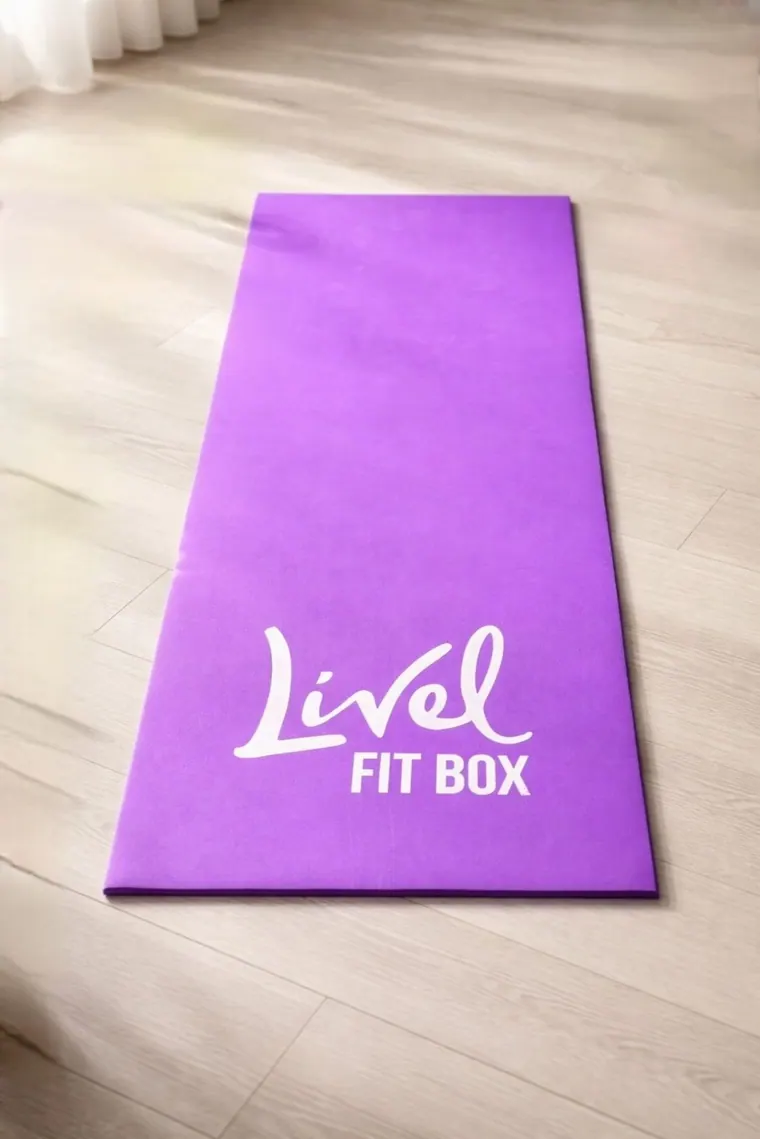 Colchonete roxo do Livel FitBox