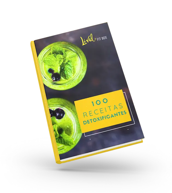 Capa do e-book 100 Receitas Detoxificantes
