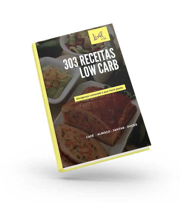 Capa do e-book 303 Receitas Low Carb
