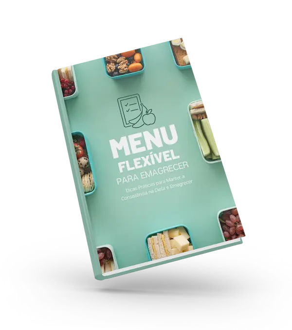 Capa do e-book Menu Flexível para Emagrecer