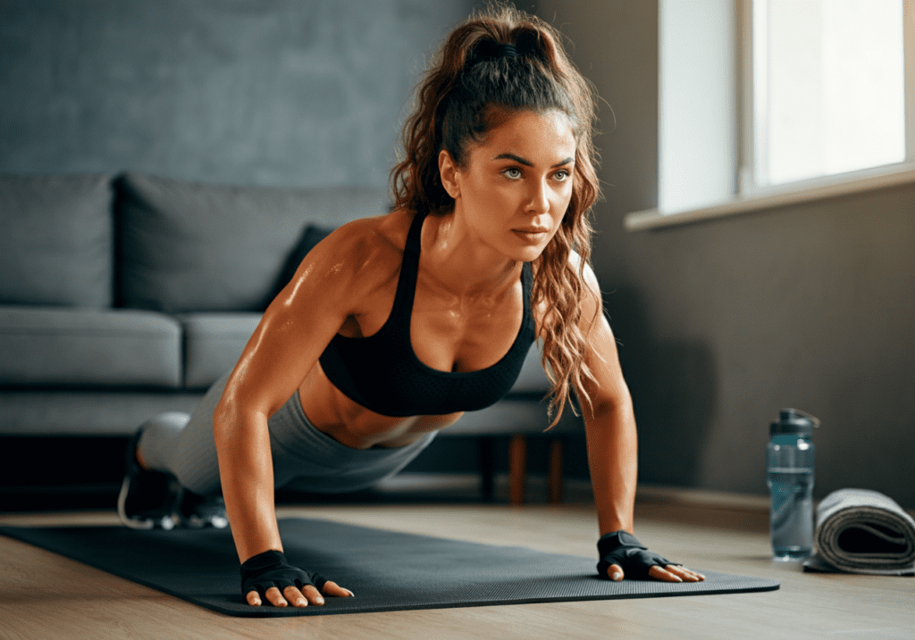 Treino de peito e ombro em casa: melhores exercícios